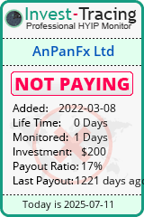 Monitored by Invest-Tracing.com HYIP Monitor-Invest-Tracing.com
