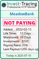 Monitored by Invest-Tracing.com HYIP Monitor-Invest-Tracing.com