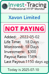 Monitored by Invest-Tracing.com HYIP Monitor-Invest-Tracing.com