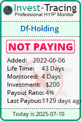 Monitored by Invest-Tracing.com HYIP Monitor-Invest-Tracing.com