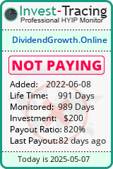 Monitored by Invest-Tracing.com HYIP Monitor-Invest-Tracing.com