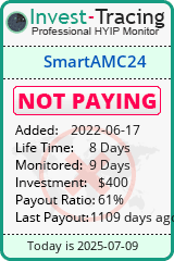 Monitored by Invest-Tracing.com HYIP Monitor-Invest-Tracing.com
