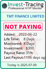 Monitored by Invest-Tracing.com HYIP Monitor-Invest-Tracing.com