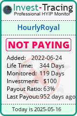 Monitored by Invest-Tracing.com HYIP Monitor-Invest-Tracing.com