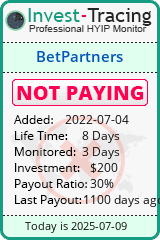 Monitored by Invest-Tracing.com HYIP Monitor-Invest-Tracing.com