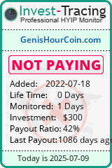 Monitored by Invest-Tracing.com HYIP Monitor-Invest-Tracing.com