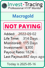 Monitored by Invest-Tracing.com HYIP Monitor-Invest-Tracing.com