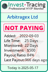 Monitored by Invest-Tracing.com HYIP Monitor-Invest-Tracing.com
