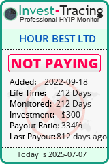 Monitored by Invest-Tracing.com HYIP Monitor-Invest-Tracing.com