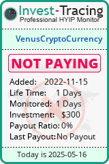 Monitored by Invest-Tracing.com HYIP Monitor-Invest-Tracing.com
