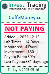 Monitored by Invest-Tracing.com HYIP Monitor-Invest-Tracing.com