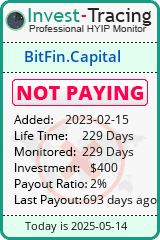 Monitored by Invest-Tracing.com HYIP Monitor-Invest-Tracing.com