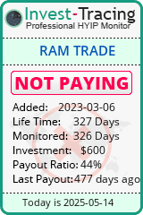 Monitored by Invest-Tracing.com HYIP Monitor-Invest-Tracing.com