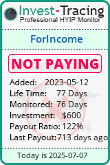 Monitored by Invest-Tracing.com HYIP Monitor-Invest-Tracing.com