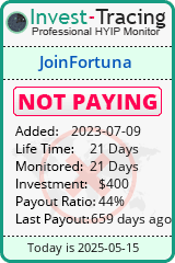 Monitored by Invest-Tracing.com HYIP Monitor-Invest-Tracing.com