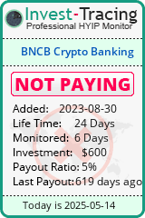 Monitored by Invest-Tracing.com HYIP Monitor-Invest-Tracing.com