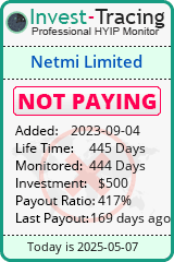 Monitored by Invest-Tracing.com HYIP Monitor-Invest-Tracing.com