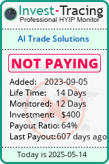 Monitored by Invest-Tracing.com HYIP Monitor-Invest-Tracing.com
