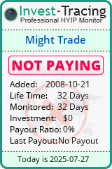 Monitored by Invest-Tracing.com HYIP Monitor-Invest-Tracing.com