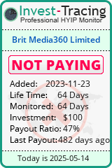 Monitored by Invest-Tracing.com HYIP Monitor-Invest-Tracing.com