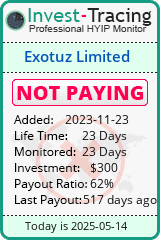 Monitored by Invest-Tracing.com HYIP Monitor-Invest-Tracing.com