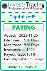 Monitored by Invest-Tracing.com HYIP Monitor-Invest-Tracing.com