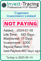 Monitored by Invest-Tracing.com HYIP Monitor-Invest-Tracing.com