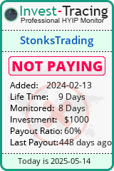Monitored by Invest-Tracing.com HYIP Monitor-Invest-Tracing.com