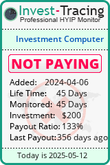 Monitored by Invest-Tracing.com HYIP Monitor-Invest-Tracing.com