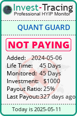 Monitored by Invest-Tracing.com HYIP Monitor-Invest-Tracing.com