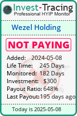 Monitored by Invest-Tracing.com HYIP Monitor-Invest-Tracing.com