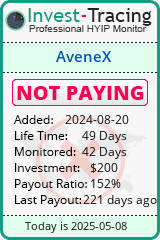 Monitored by Invest-Tracing.com HYIP Monitor-Invest-Tracing.com