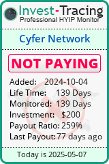 Monitored by Invest-Tracing.com HYIP Monitor-Invest-Tracing.com