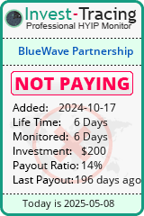 Monitored by Invest-Tracing.com HYIP Monitor-Invest-Tracing.com