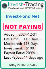 Monitored by Invest-Tracing.com HYIP Monitor-Invest-Tracing.com