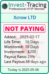 Monitored by Invest-Tracing.com HYIP Monitor-Invest-Tracing.com
