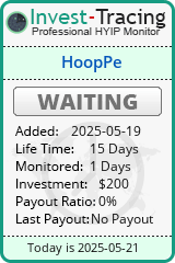 Monitored by Invest-Tracing.com HYIP Monitor-Invest-Tracing.com