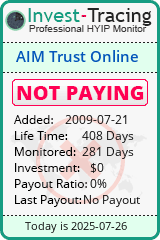 Monitored by Invest-Tracing.com HYIP Monitor-Invest-Tracing.com