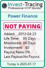 Monitored by Invest-Tracing.com HYIP Monitor-Invest-Tracing.com