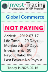 Monitored by Invest-Tracing.com HYIP Monitor-Invest-Tracing.com