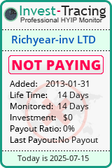 Monitored by Invest-Tracing.com HYIP Monitor-Invest-Tracing.com
