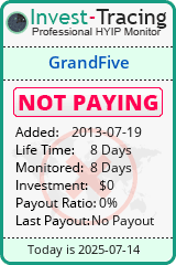 Monitored by Invest-Tracing.com HYIP Monitor-Invest-Tracing.com