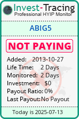 Monitored by Invest-Tracing.com HYIP Monitor-Invest-Tracing.com