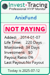 Monitored by Invest-Tracing.com HYIP Monitor-Invest-Tracing.com