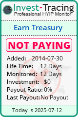 Monitored by Invest-Tracing.com HYIP Monitor-Invest-Tracing.com