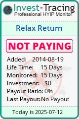 Monitored by Invest-Tracing.com HYIP Monitor-Invest-Tracing.com