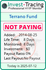 Monitored by Invest-Tracing.com HYIP Monitor-Invest-Tracing.com