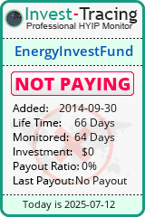 Monitored by Invest-Tracing.com HYIP Monitor-Invest-Tracing.com