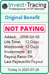 Monitored by Invest-Tracing.com HYIP Monitor-Invest-Tracing.com
