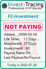 Monitored by Invest-Tracing.com HYIP Monitor-Invest-Tracing.com
